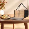Fully Insulated Pizza Carrier Bag Dual Zippers Food Delivery Bag  Takeout Catering