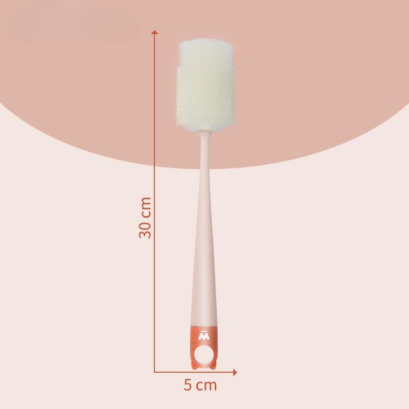 Houbičkový kartáč na poháry Kuchyňský čisticí nástroj Dlouhá rukojeť Sklenice na pití vína Láhev Sklenice Mytí Čisticí kartáč