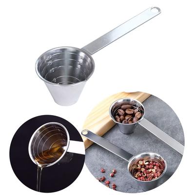 Stainless Steel Convenient Measuring Scoop Kitchen Supplies Seasoning Spoon Durable Calorie Spoon