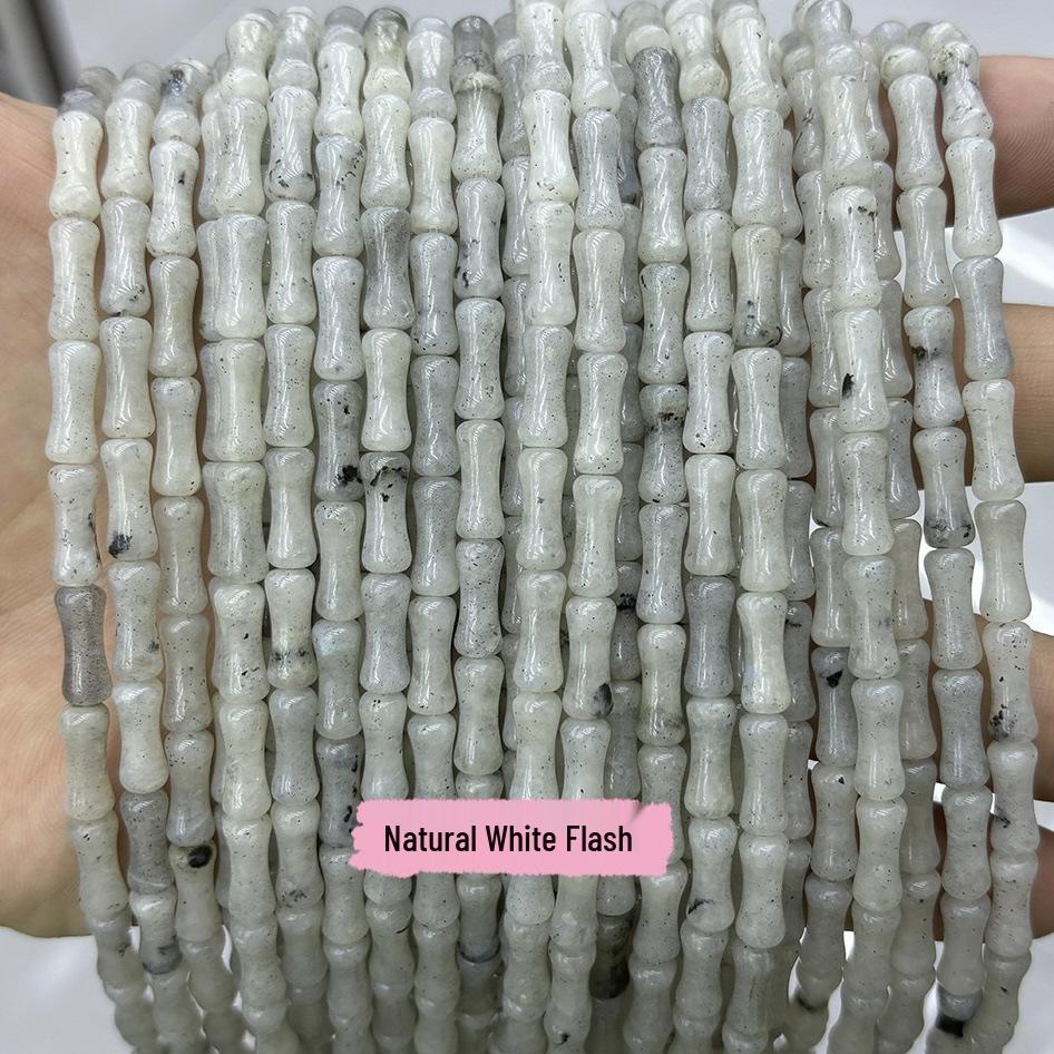 Natural Stone 5x12mm Tube Gemstone Beads for DIY Jewelry Making