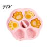 Small Dessert Molds Silicone Bear Cake Mold, Steamer Safe Food Baking Pan for Kids, DIY Making Tools Non Stick Reusable Heatproof Muffin Pudding Jelly