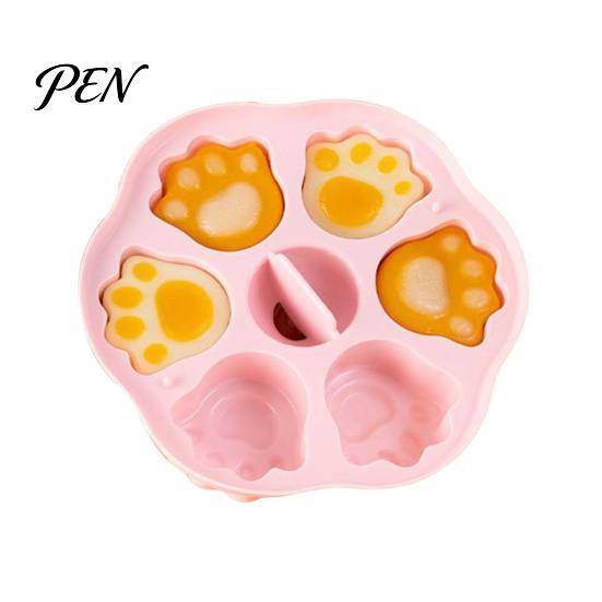 Small Dessert Molds Silicone Bear Cake Mold, Steamer Safe Food Baking Pan for Kids, DIY Making Tools Non Stick Reusable Heatproof Muffin Pudding Jelly