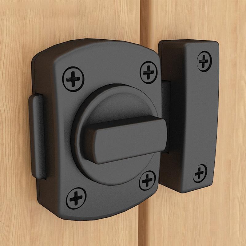 Încuietoare de ușă Cârlig din metal turnat Încuietoare de blocare Uși de toaletă Încuietoare de poartă glisantă în unghi drept