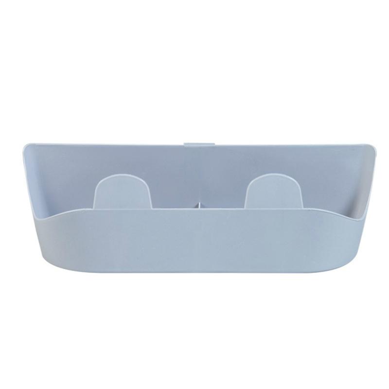 Настенная полка для тапочек для ванной комнаты, самоклеящаяся вешалка для тапочек для ванной комнаты, органайзер для обуви над дверью серый