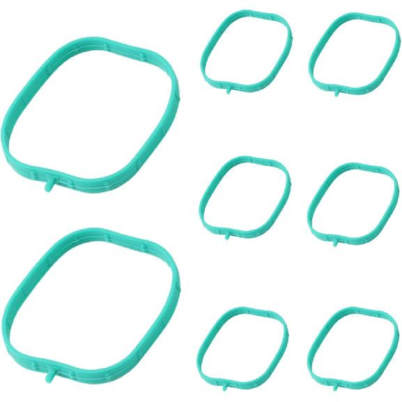 Engine Intake Manifold Gasket Runner Seals Compatible with Chevy GMC Cadillac Vehicles for 2014-Newer LT Based Engines 5.3L 6.2L LT1 LT2 L83 L86 L84