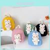 Adorable Children's Mini Backpack Soft Plush Rabbit Design Lightweight Shoulder Bag