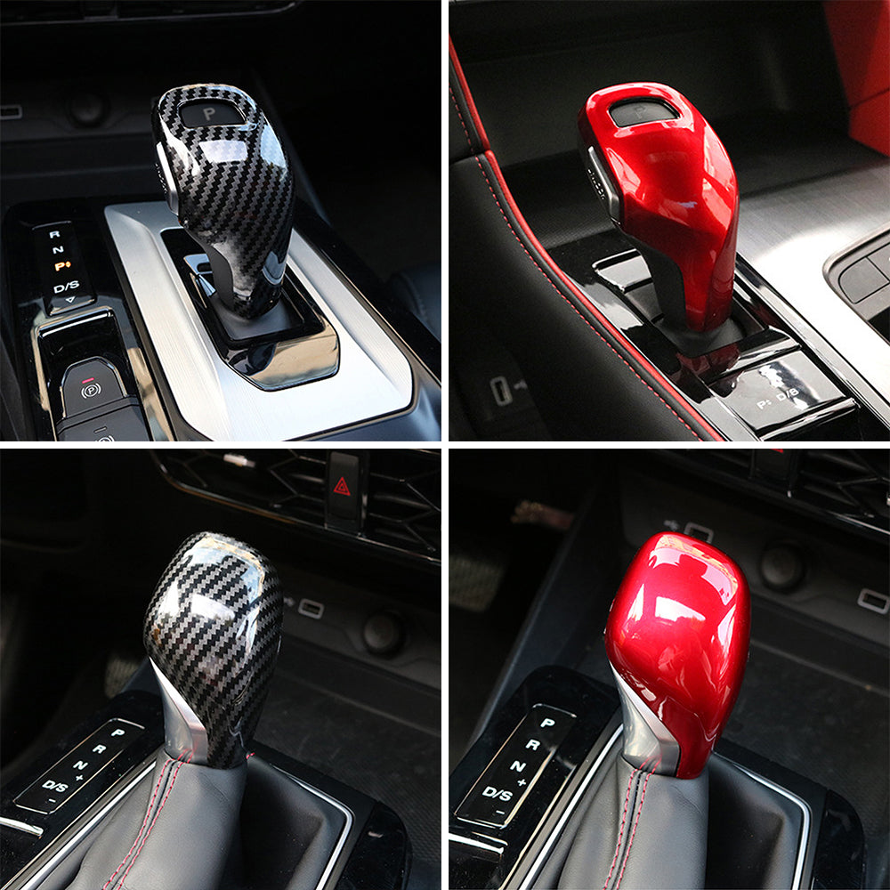 Car Gear Shift Knob Head Decorative Cover Auto Gear Shift Knob Trim Stickers For MG 6 MG5 MG6 HS ZS Interior Accessories