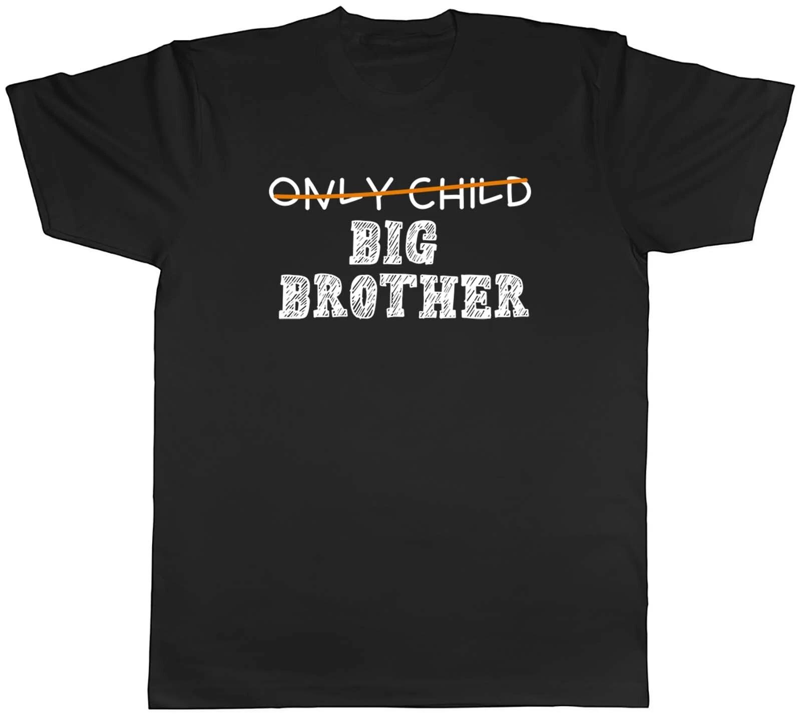 Big Brother T-Shirt Mens Promoted Pregnancy Announcement Unisex Tee Gift S