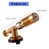 Welding Equipment Welding Heating Adjustable Gas Torch Flame Guns Copper Flame Butane Lighter for Camping BBQ Spray Guns