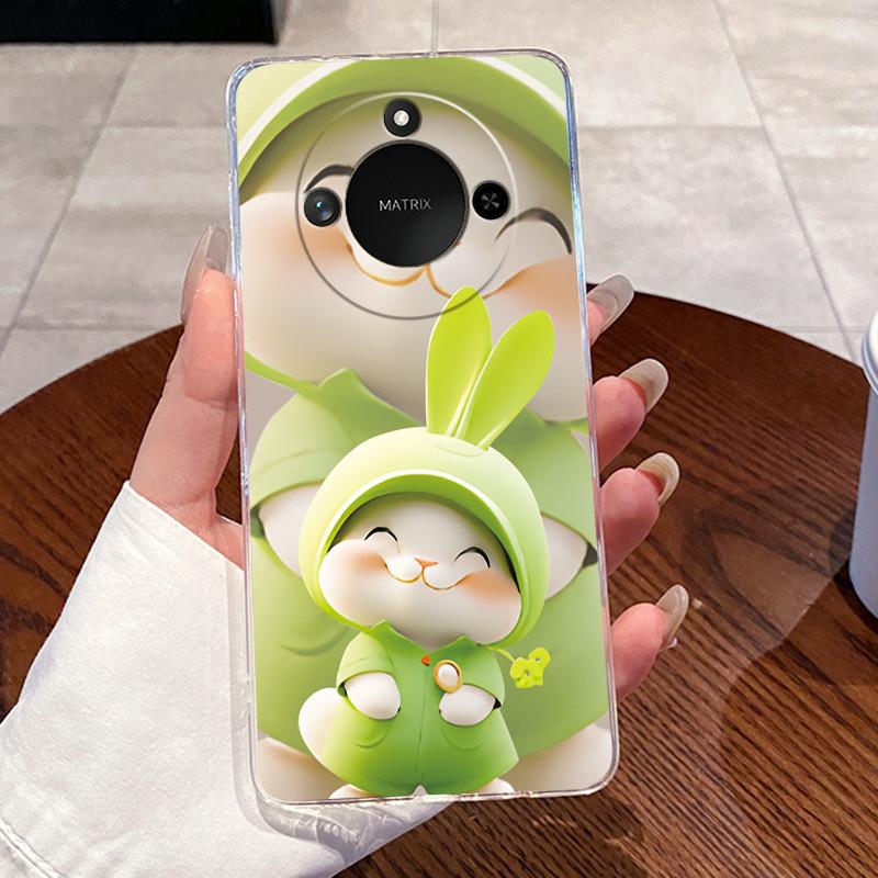 Casing For Honor X9c Smart 5G Luxury Dragon Cute Cool Boys Girls Phone Case Back Cover Honor X9cSmart Transparent Soft TPU Shell