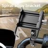 Universal Phone Holder Metal Mobile Phone Holder GPS Navigation Stand Special Motorcycle Bike Riding Phone Holder