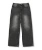 Wenil Block Balloon Wide Washed Denim Pants 4 Colors [Wald_3003] (B Type)