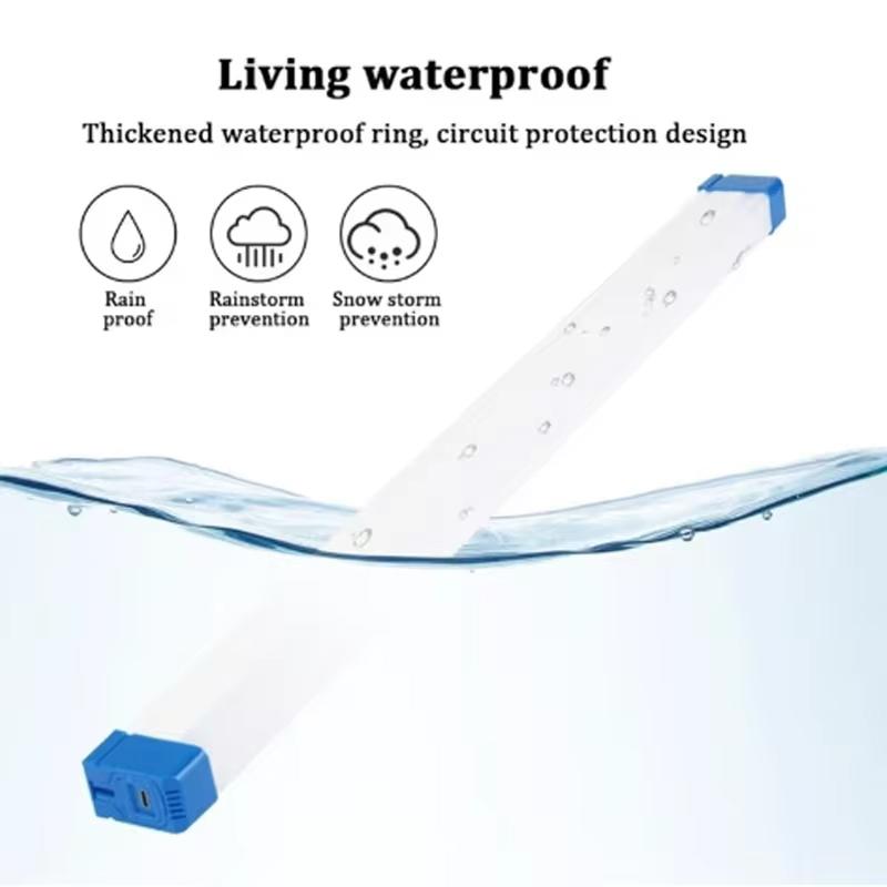 LED wiederaufladbare Lampe Tube USB 5V Notlicht Camping magnetische tragbare Beleuchtung Nachtmarkt Outdoor Fahrzeug Hard Strip