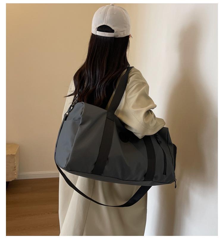 Unisex Travel Crossbody Bag: Sports, Fitness, Wet/Dry Separation, Business Trip and Casual Use.