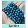 Light Blue Jasper Chalcedony Natural Stone Round Beads for Jewelry Making 15"Strand 6 8 10 12MM Diy Bracelet Necklace Ear Studs