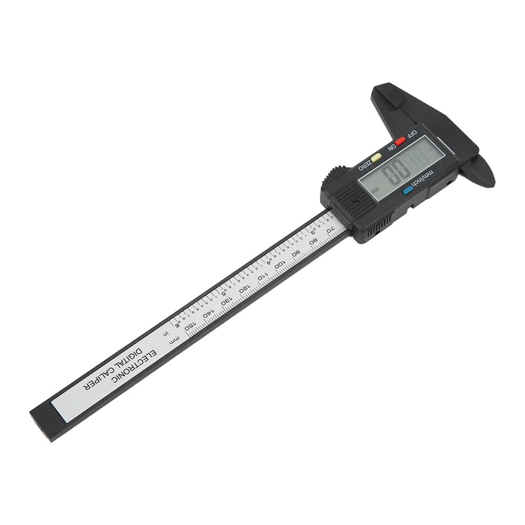 Electronic Digital Caliper 0?150mm Carbon Fiber Composites Digital Caliper with LCD Screen