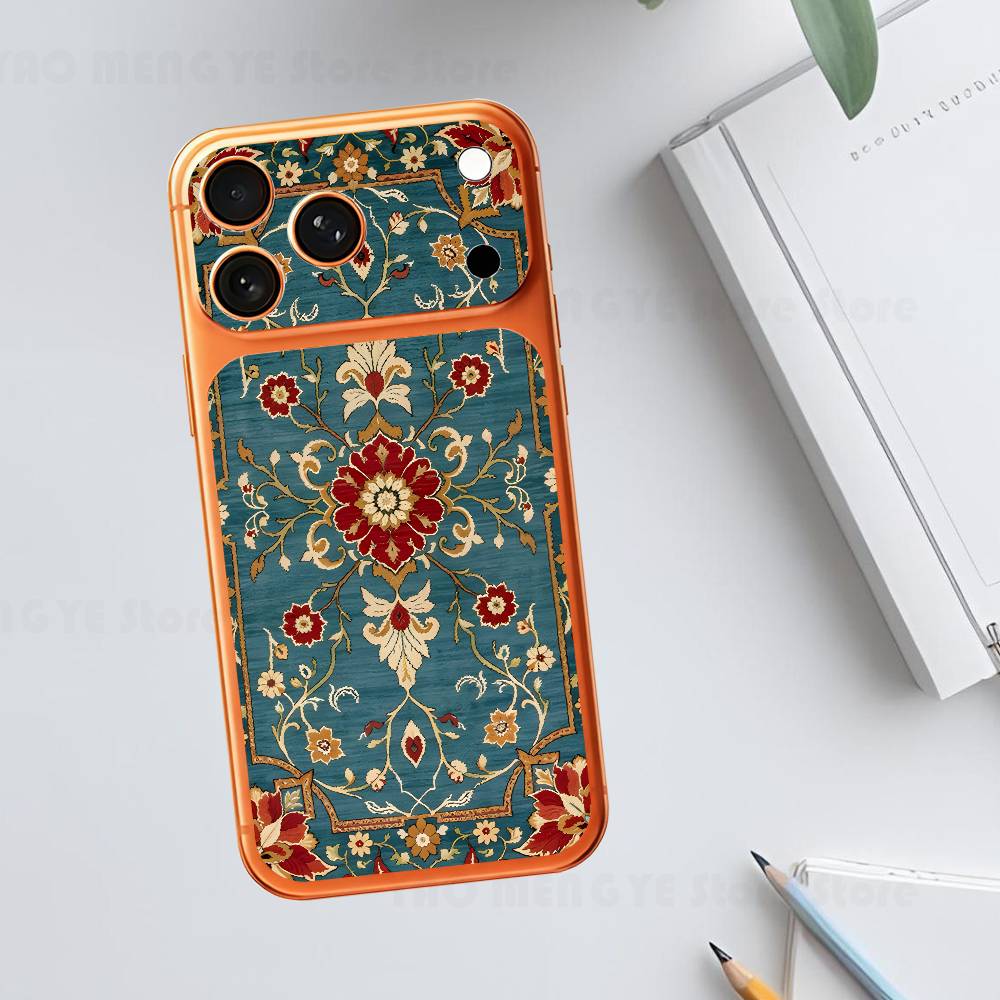 

Beautiful Carpet For Iphone 17 Pro ProMax Back Protective Decorative Sticker Back Cover iPhone17promax