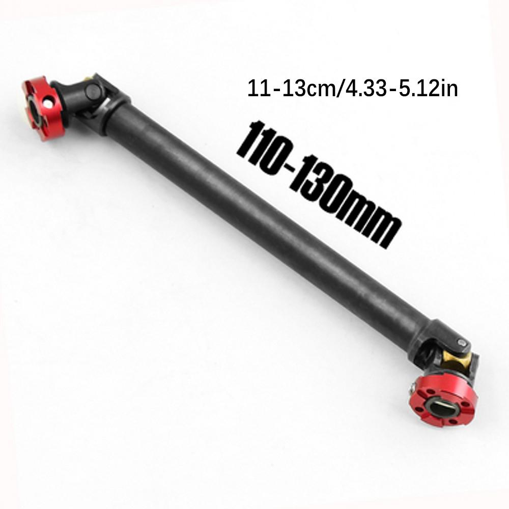 RC Car Parts 110-130mm Steel Flange Drive Shaft For Tamiya 1/14 SCX10 D90 RC4WD RC Crawler Tractor Truck RC Car Modify Parts