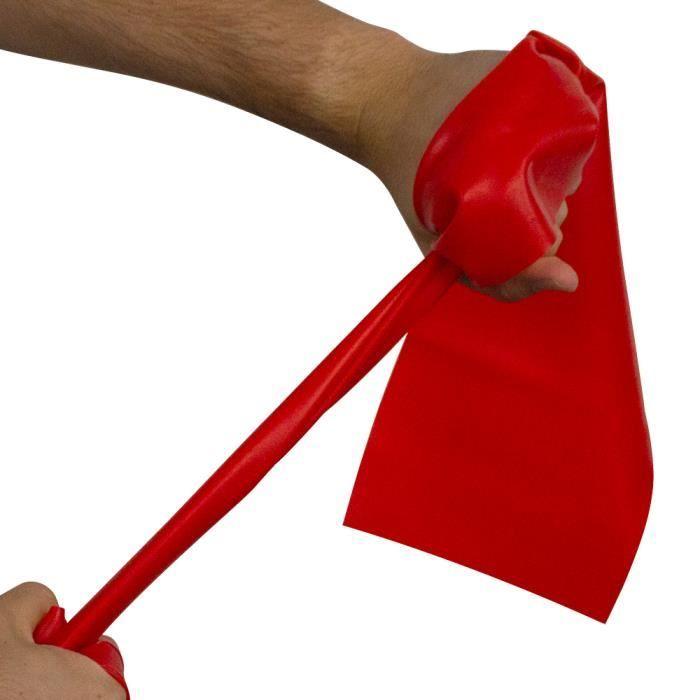 Elastique de musculation | Niveau intermédiaire | Rouge | Mobiclinic