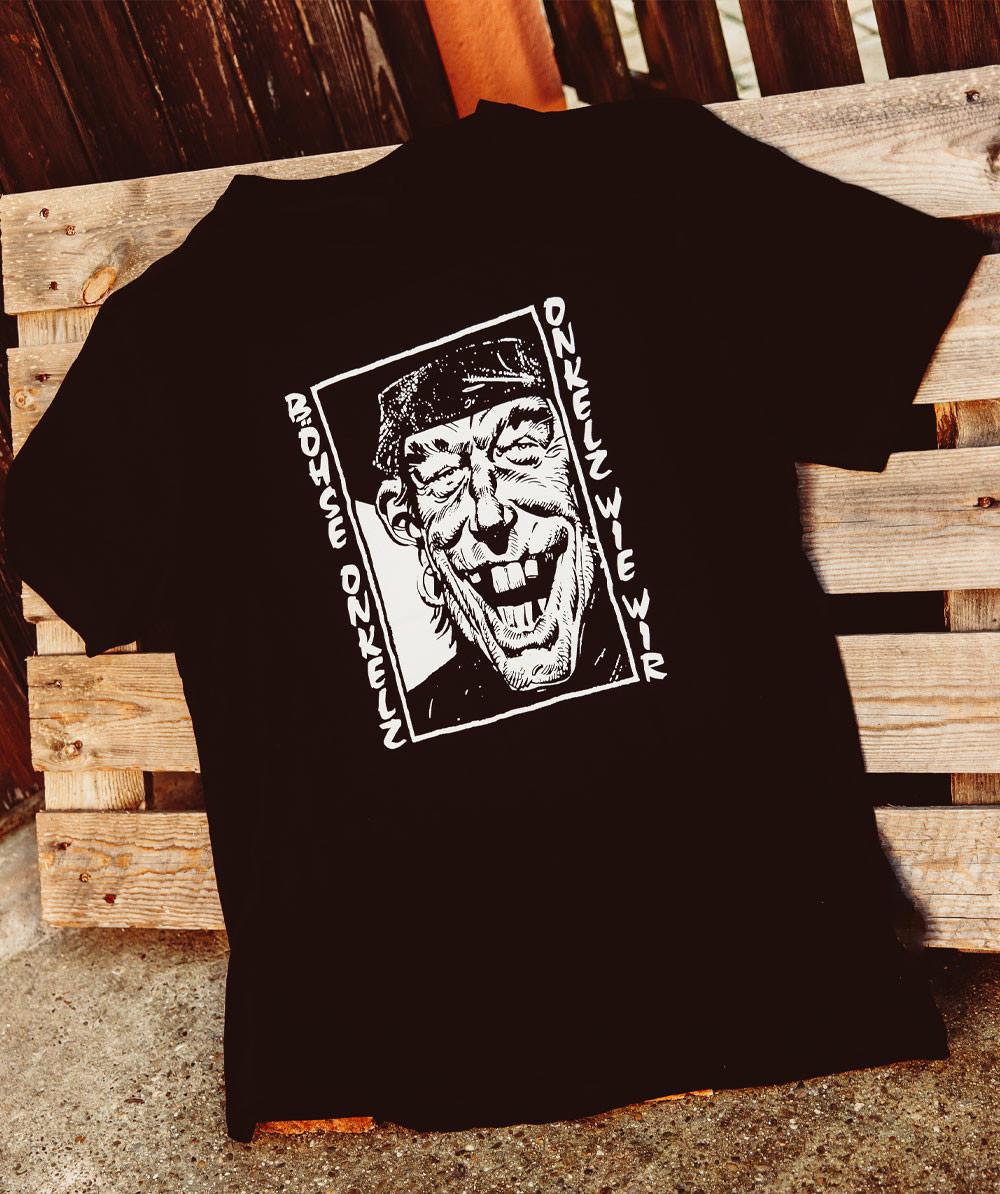 

Summer New Men s T-shirt Onkelz wie wir Short-sleeved Black Shirt T-shirt Retro Fashion Unisex Short-sleeved Top High Quality 4XL