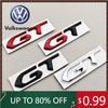 2026 Gorące Dla VOLKSWAGEN VW Metalowa Naklejka Logo Samochodowe 3D GT Błotnik Boczny Emblemat Bagaznika Tylnego Dla Peugeot 308 408 208 508 3008 400