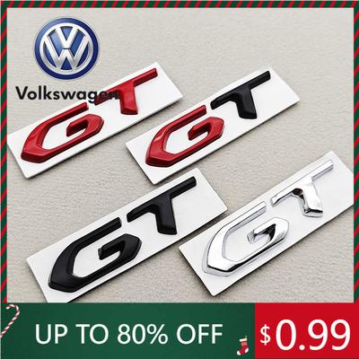 2026 Gorące Dla VOLKSWAGEN VW Metalowa Naklejka Logo Samochodowe 3D GT Błotnik Boczny Emblemat Bagaznika Tylnego Dla Peugeot 308 408 208 508 3008 400