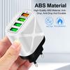 PD33W QC3.0 65W GaN Multi-port Fast Charging European Standard Charger with 9V/12V Support