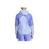 Adidas Aeroready Fw24 Own The Run Logo Athletic Hooded Slim Fit Long Sleeve Jacket Men Jacket Light-Blue IV7672