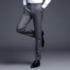 Men's Straight-Leg Casual Business Dress Pants - Breathable and High-Quality