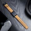 WHOOP 4.0 Compatible Leather Band Vintage Style Replacement Strap Premium Wristband Smart Fitness Accessories
