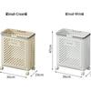 Foldable Laundry Basket: Large Capacity Storage for Clothes, Bathroom Use