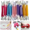 8pcs/set Plastic Clay Sculpting Set Polymer Modeling Tools Poly Form Sculpey For Shaping Play Dough Toys