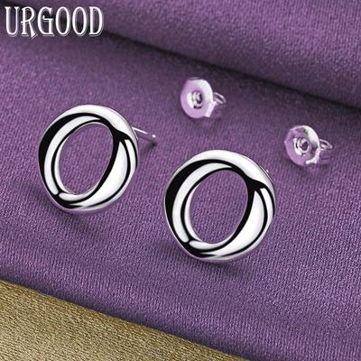Orecchini Rotondi in Argento Sterling 925 Regalo Gioielli Romantici