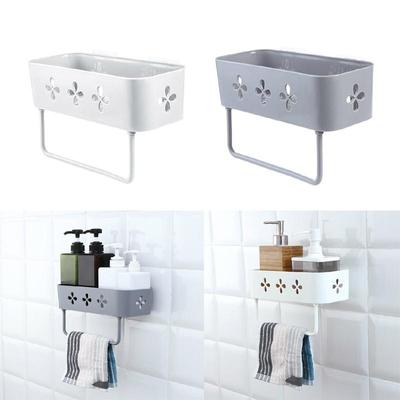 Bad Wand Lagerung Rack Organizer Stick Typ Dusche Regal Korb Bad Shampoo Halter Lagerung