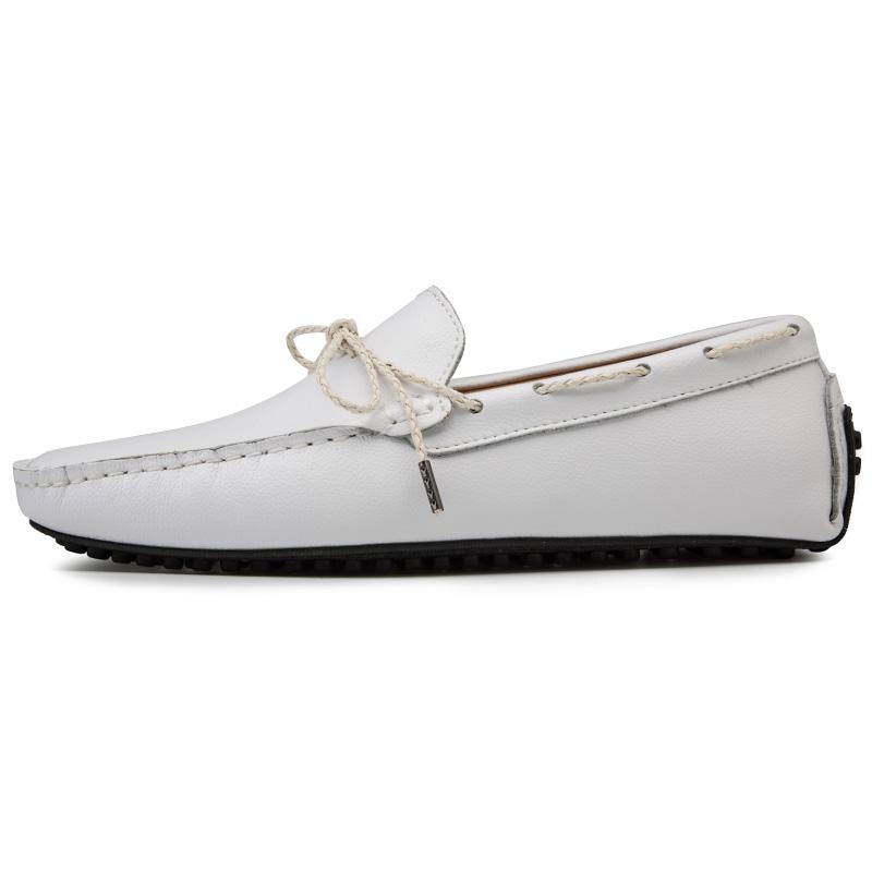 Men Casual Shoes Fashion Genuine Leather Shoes Soft Men Leisure Moccasins Slip on Men's Driving Shoes Lazy Shoe Handmade Flats