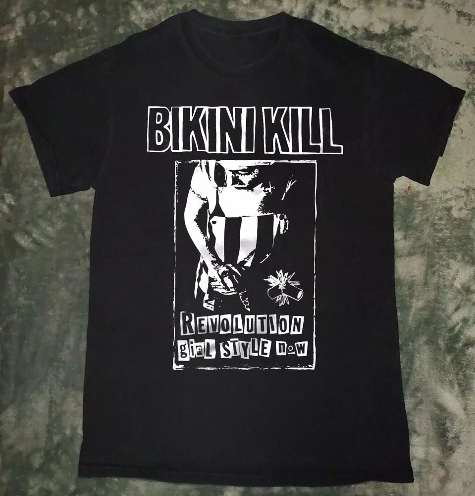 Bikini Kill Band Revolution Girl Style Now Unisex TShirt Full Size AE140 Unisex T-Shirt M