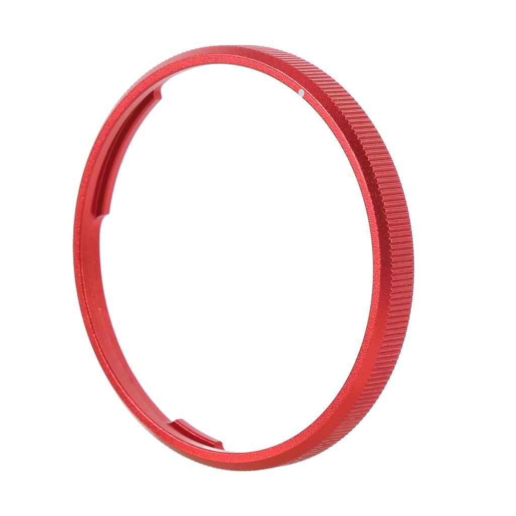 Lens Decoration Ring Cap for GR3X for GR3X HDF Camera Accessories Aluminum Alloy Easy Install Red