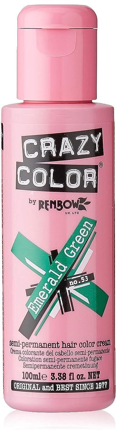 

Crazy Color 53 Emerald Green 100ml