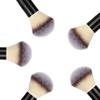 Powder brush soft fiber wooden handle veneer facial makeup knife facial makeup tool