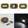 Portable Led Flood Light 10W Spotlight 150Lm Bright Work Light Usb Rechargeable For Camping Emergency Lamp By 18650