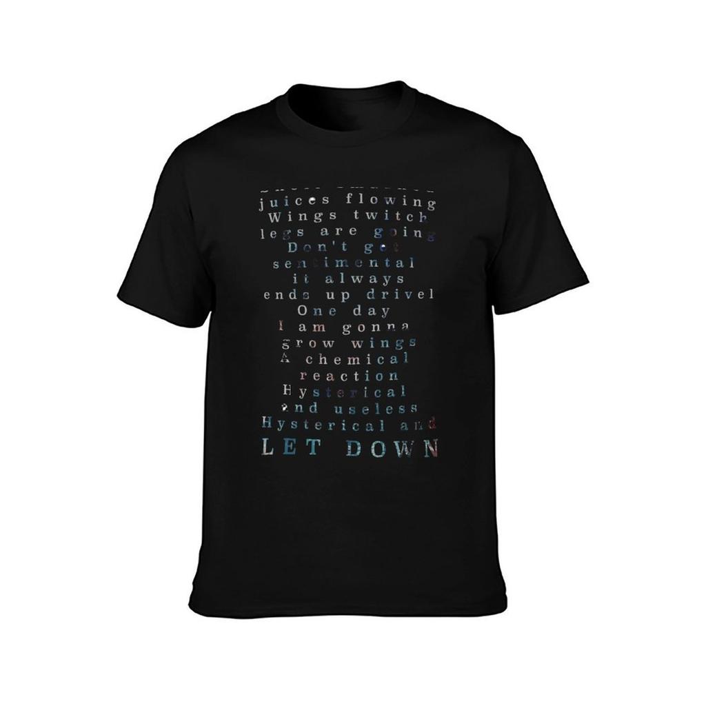 Let Down TShirt Big and Tall Solid Color TShirt