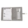 PU Smart Office Notebook with 3 Charging Ports 8000mAh Battery 80 Sheets 160 Pages PU A5 Notebook
