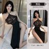 Erotic Underwear Women's Sexy Cheongsam Seduction No-take Uniform Pajamas Small Breasts Passion Robe Set