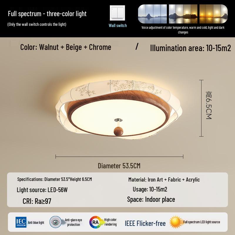 Retro Aesthetic Ceiling Light - Creative Atmosphere for Bedroom & Study Decor