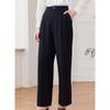 JESSIE Women's High-Waist Wrinkle-Resistant Twill Wide-Leg Pants