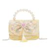 And Versatile Elegant Childrens Handbag With Chic Chain Detail And Charming Scenery Print
