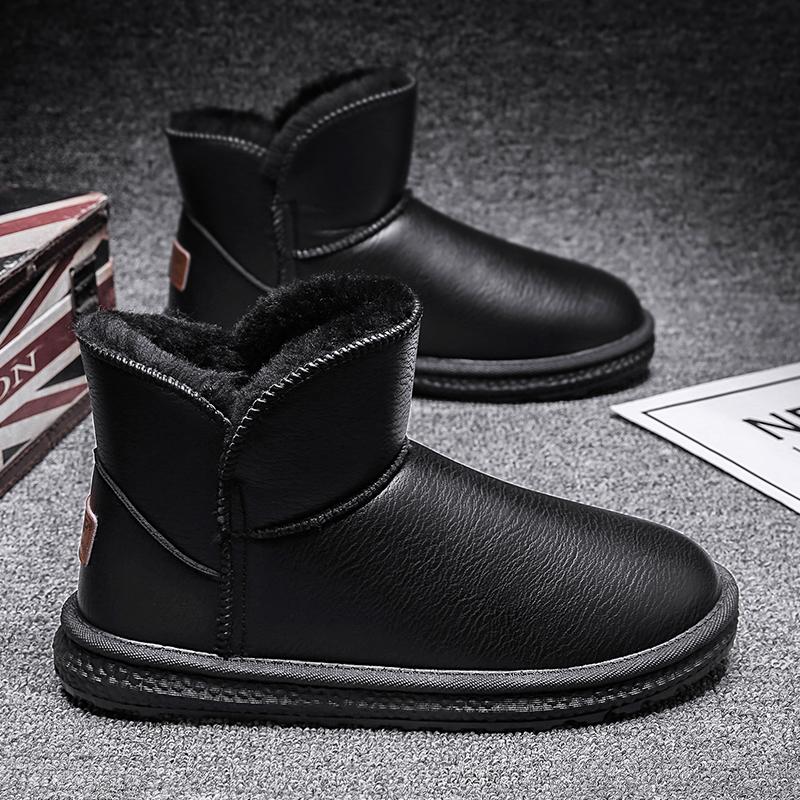 Ležérní tenisky Mokasíny Kotníkové boty Sportovní a volnočasové boty Zimní Muži Sportovní boty na platformě Sněhule s kulatou špičkou Protiskluzové Novinka