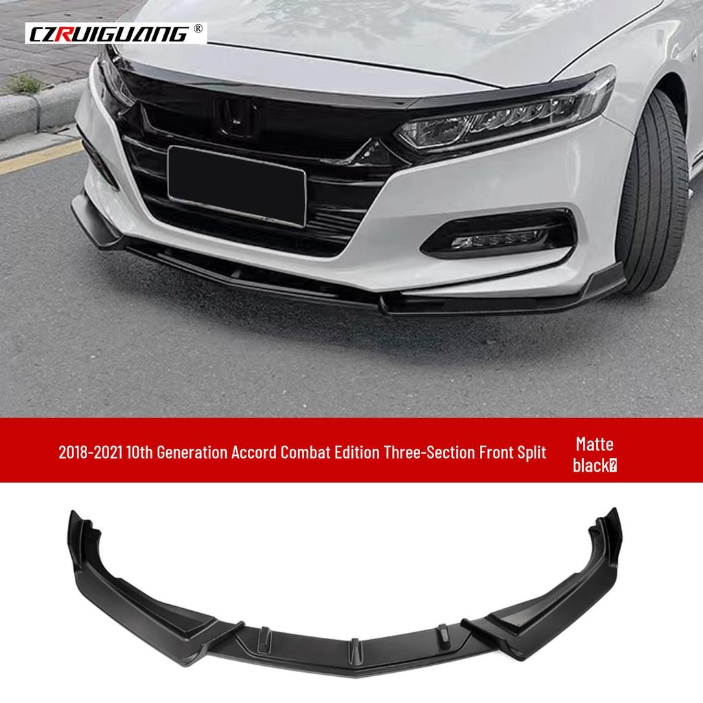 2018 Accord 10. Generation Aggressives Kit: Frontlippe, Splitter, Heckflügel, Dachspoiler, Hecklippe, Seitenschweller.