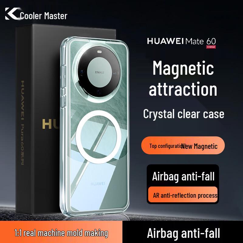 Huawei Magnetic Clear Shockproof Phone Case