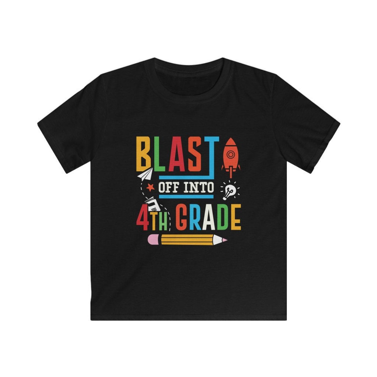4th Grade Shirt KIDS | Back To School Tshirt | Fourth Grade Boys Girl T-Shirt XL